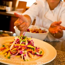 Multicolor Slaw with a Citrus Dressing