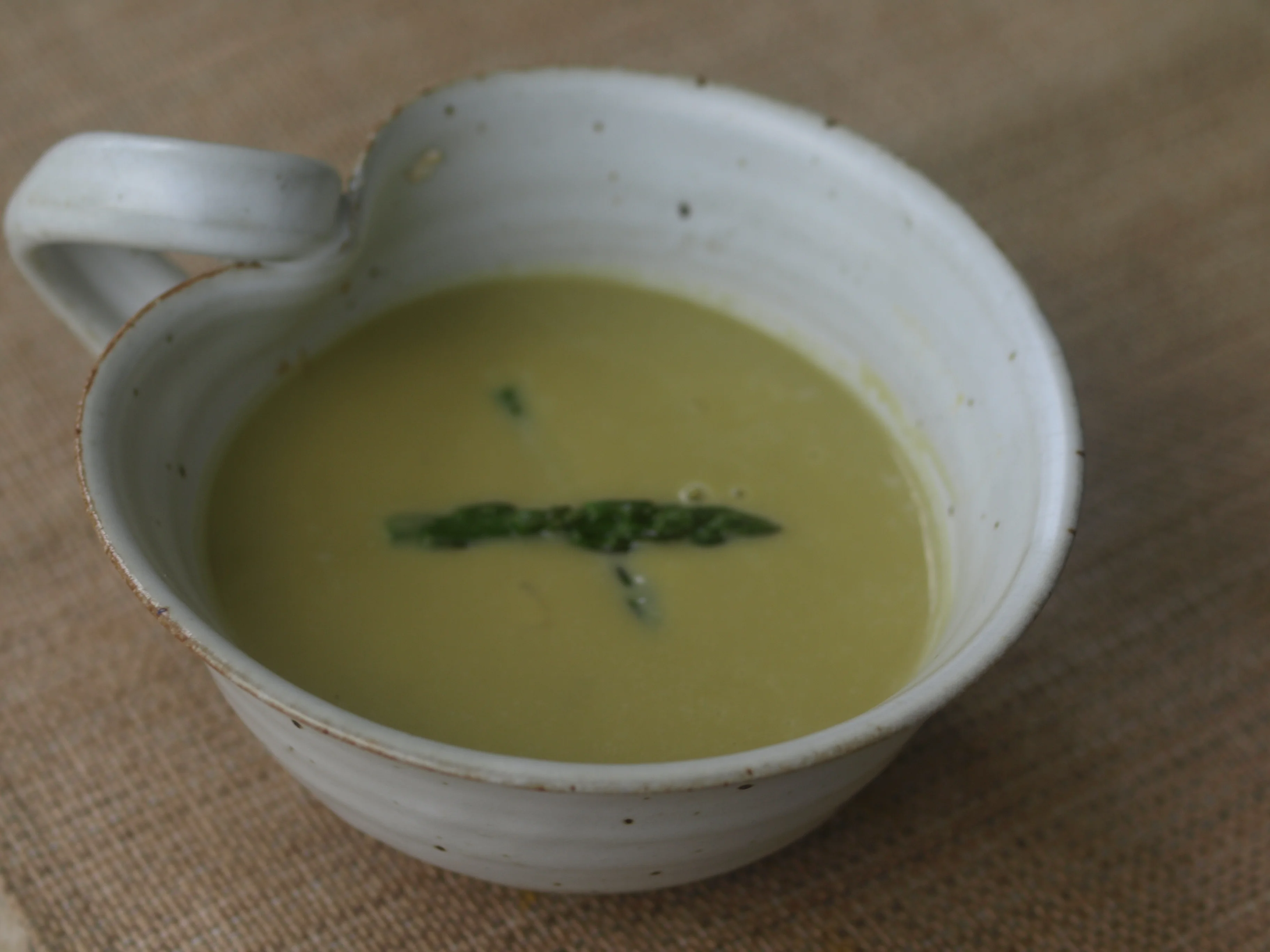 Un-Cream of Asparagus Soup