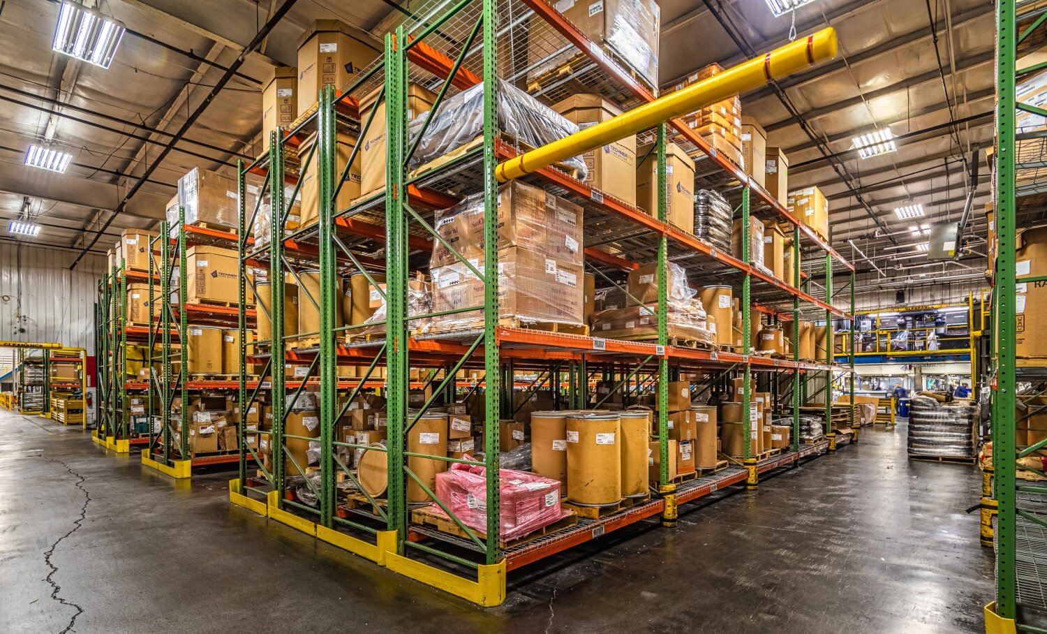 commercial factory warehouse storage shelving