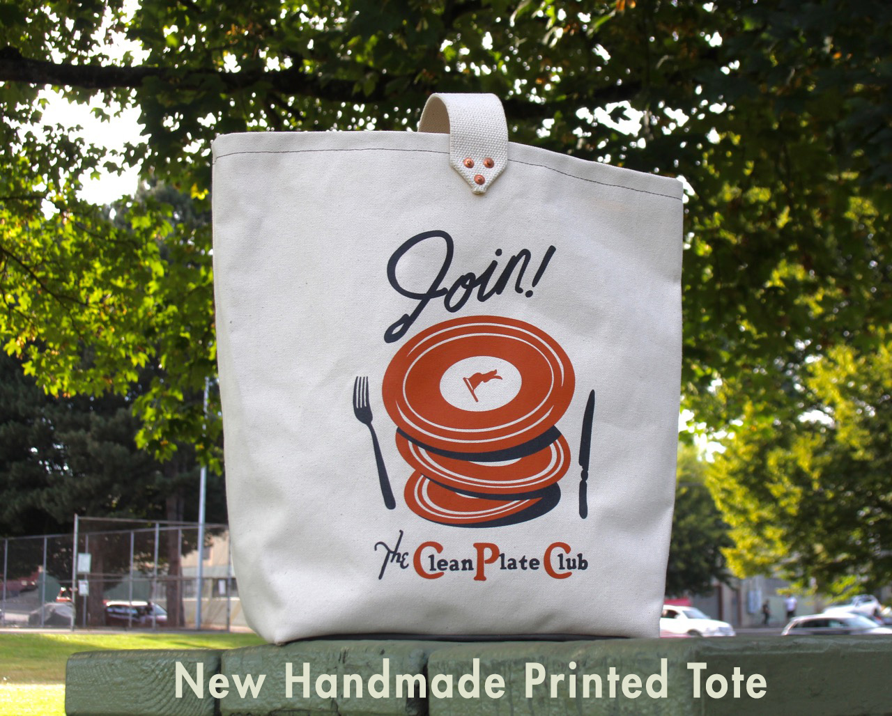 I'm very excited to bring to market this durable, handsome market tote bag. Made by me at my Portland studio.