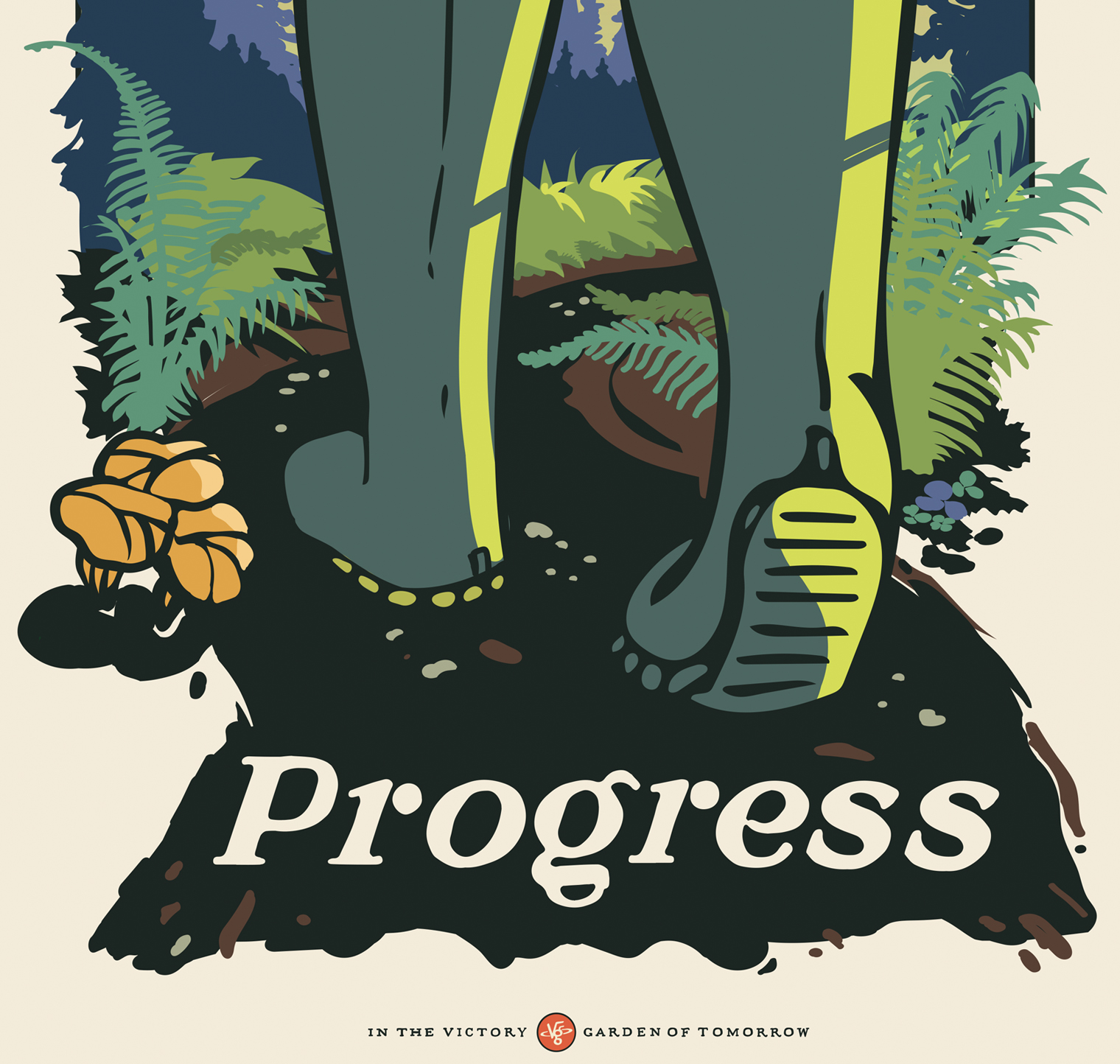 Wholesale Progress Color Poster The Victory Garden Of Tomorrow