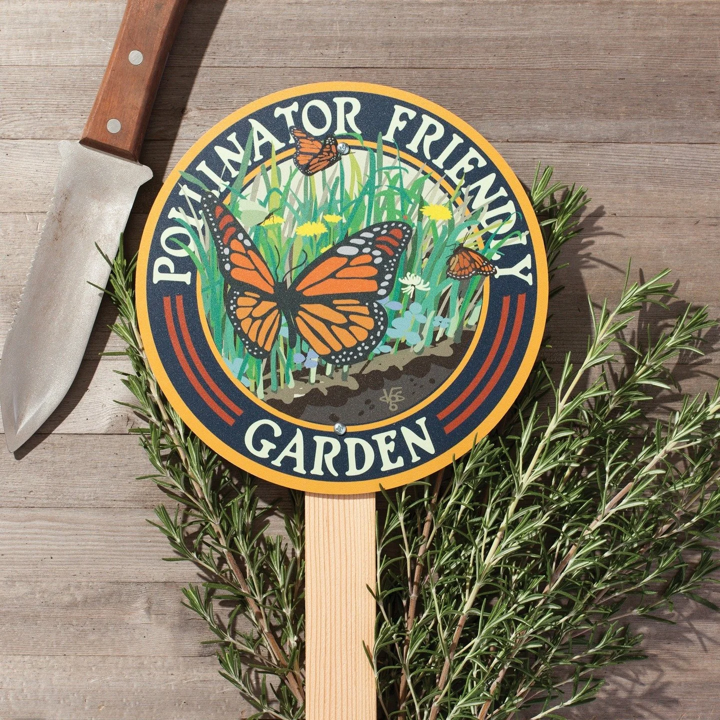 Transform your outdoor spaces into a sanctuary for pollinators with our artful garden signs. Since 2013, these weather-resistant medallions have been more than just decorative additions&mdash;they're statements of purpose for mindful gardeners. Craft