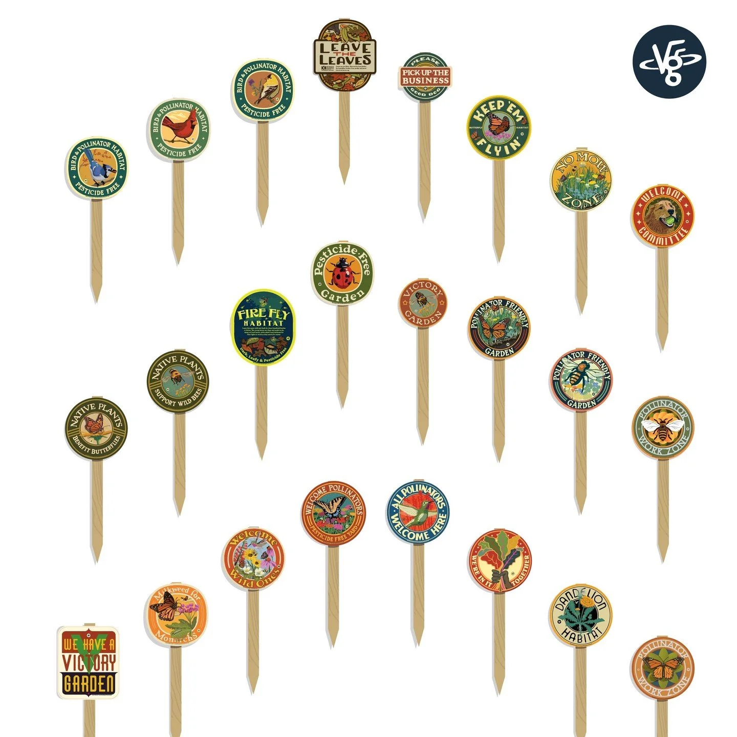 I am enormously proud of the body of work we call Garden Signs for the Victory Garden of Tomorrow. Over 30 signs, from pollinators to fireflies to leaves, that give voice to outdoor spaces. They are durable and do their job for many years. Thousands 