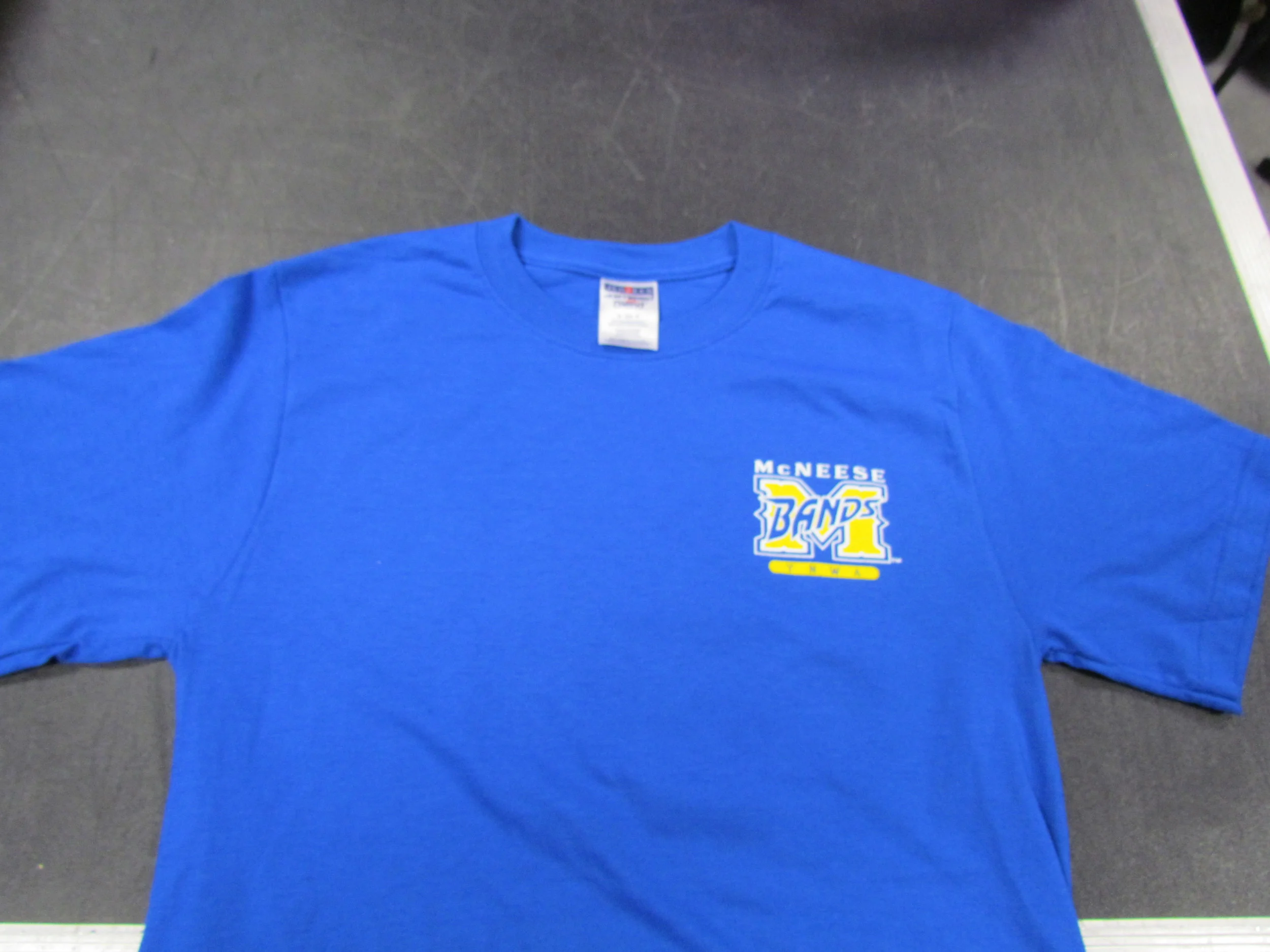Royal Blue Marching Band T-Shirt (front)