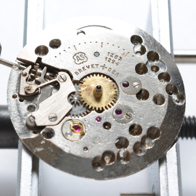 Seeland AS 1294 movement. Dial side.