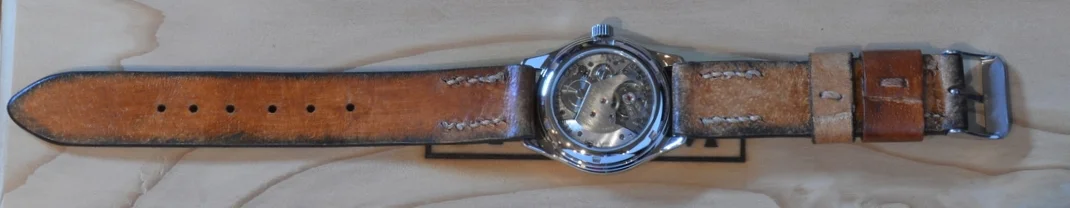 Iterum Seeland AS 1294 with brown leather strap.