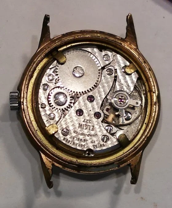Although the case is no longer useful, the movement may still work after getting a bit of attention.