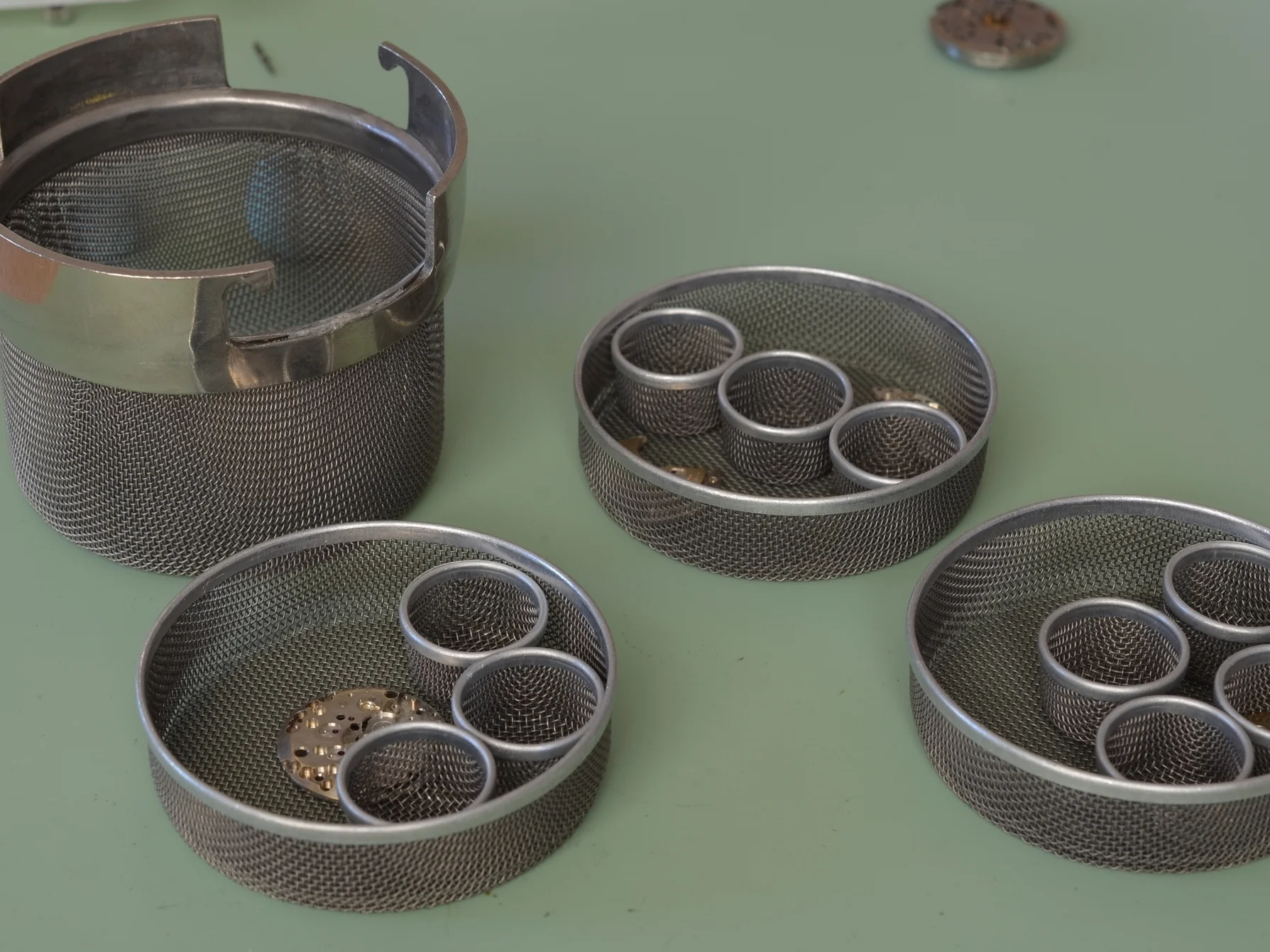 Disassemble and clean all parts.