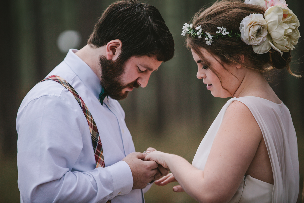 Southern wedding at Quail's Landing in Ashburn, Georgia photographed by Jess Hunter // Savannah, GA wedding photographer // Jacknsonville, FL wedding photographer, South Georgia wedding photography, North Florida wedding photography, Southern wedding traditions, wedding in the woods, first look wedding photos, emotional first look, artisitc wedding photography