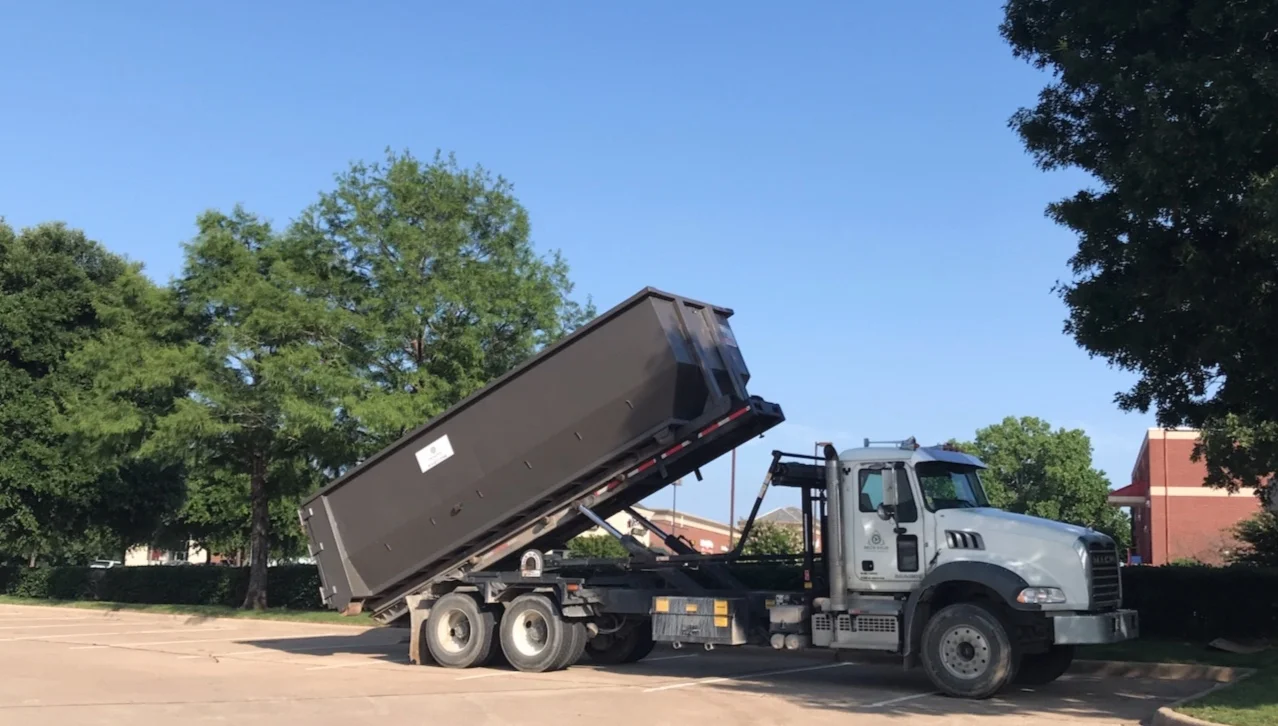 Proudly showcasing our most popular 30-Yd Open Top Dumpster that remains perfect for any job!