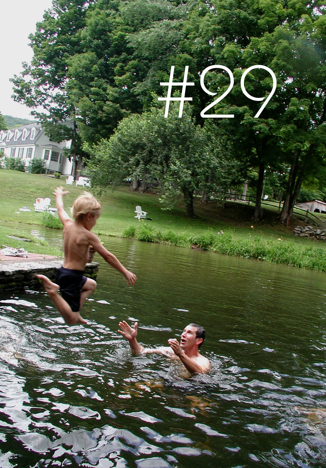 Grafton, VT. Beau and Uncle Edmund. 2003