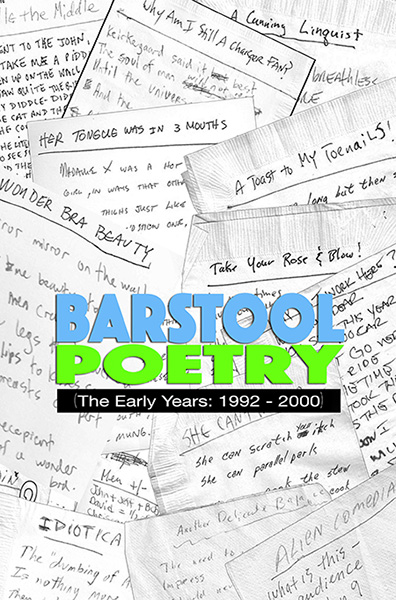 Your title. My poem. My title. Your poem. What began as a way to kill time at a bar turned into what Maxim magazine called "a pick-up technique perfect in its subtlety." It also became a Rorschach test, a drinking game and a window into the soul of many a drunken barfly. This collection features over 150 barstool poems, each revealing something about its anonymous author. It's Bukowski meets Postcard Secrets, with a South Park flair for the outrageous and offensive. PRICE: $20.00