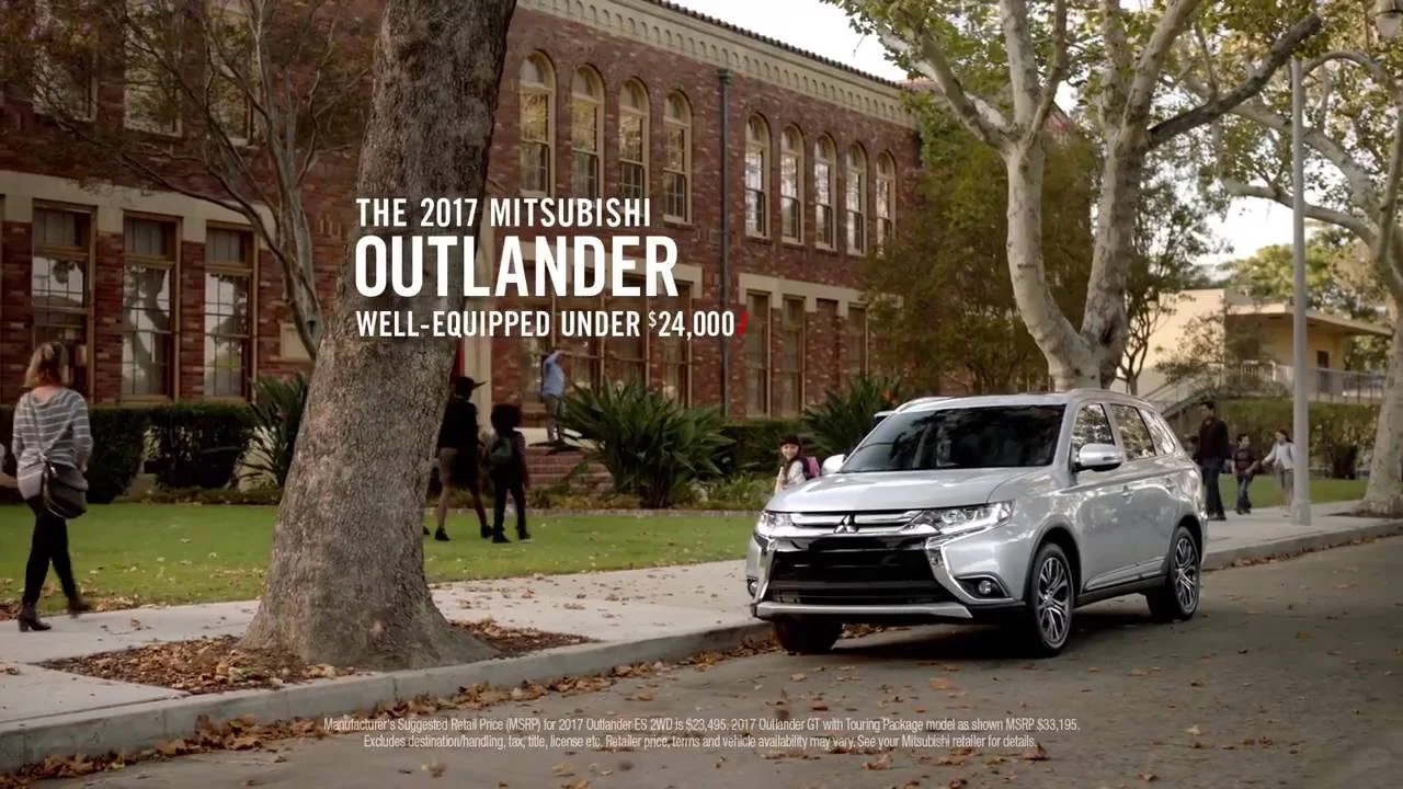Mitsubishi 2017 Outlander Commercial