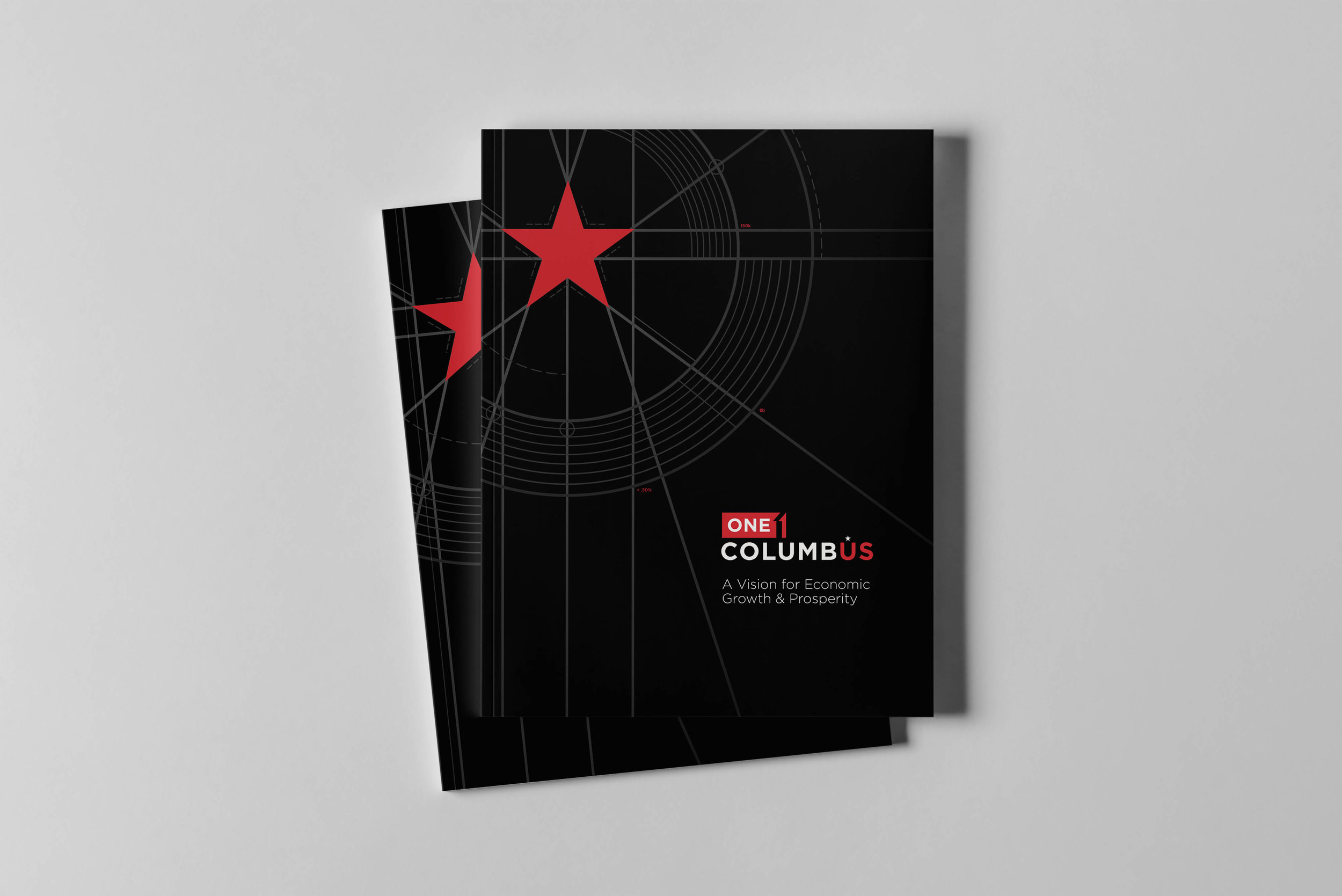 Several pages of the 40+ page strategic plan.
