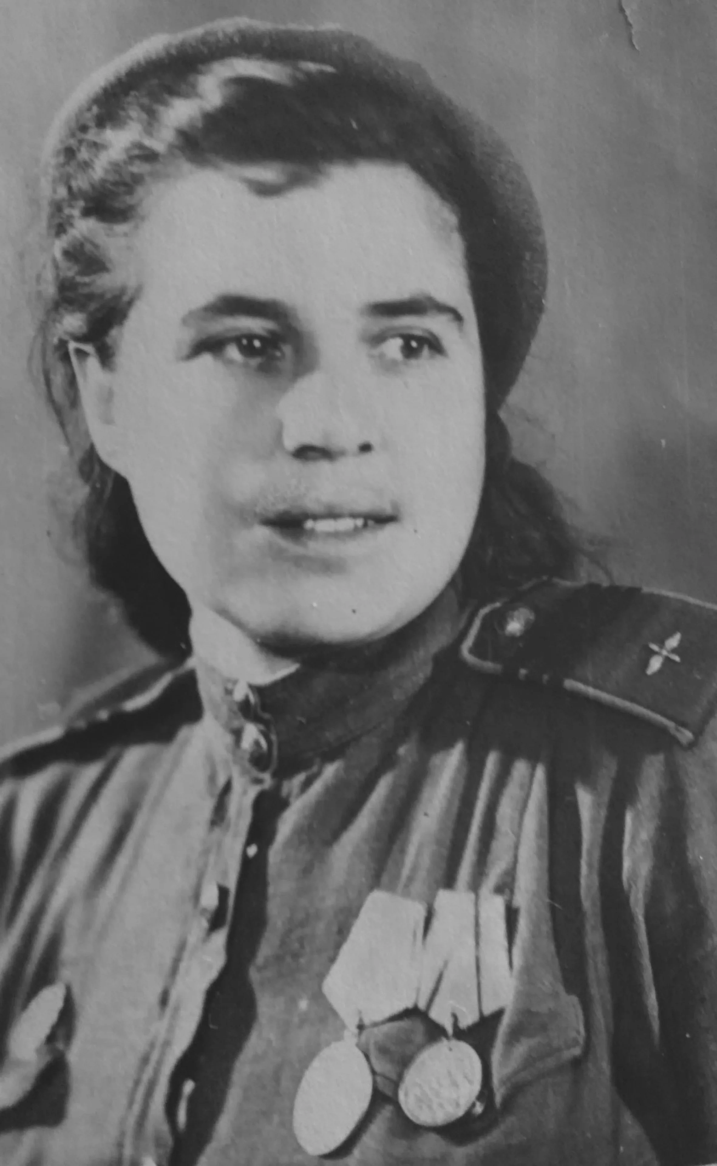 Radio operator Anya Skorobogatova