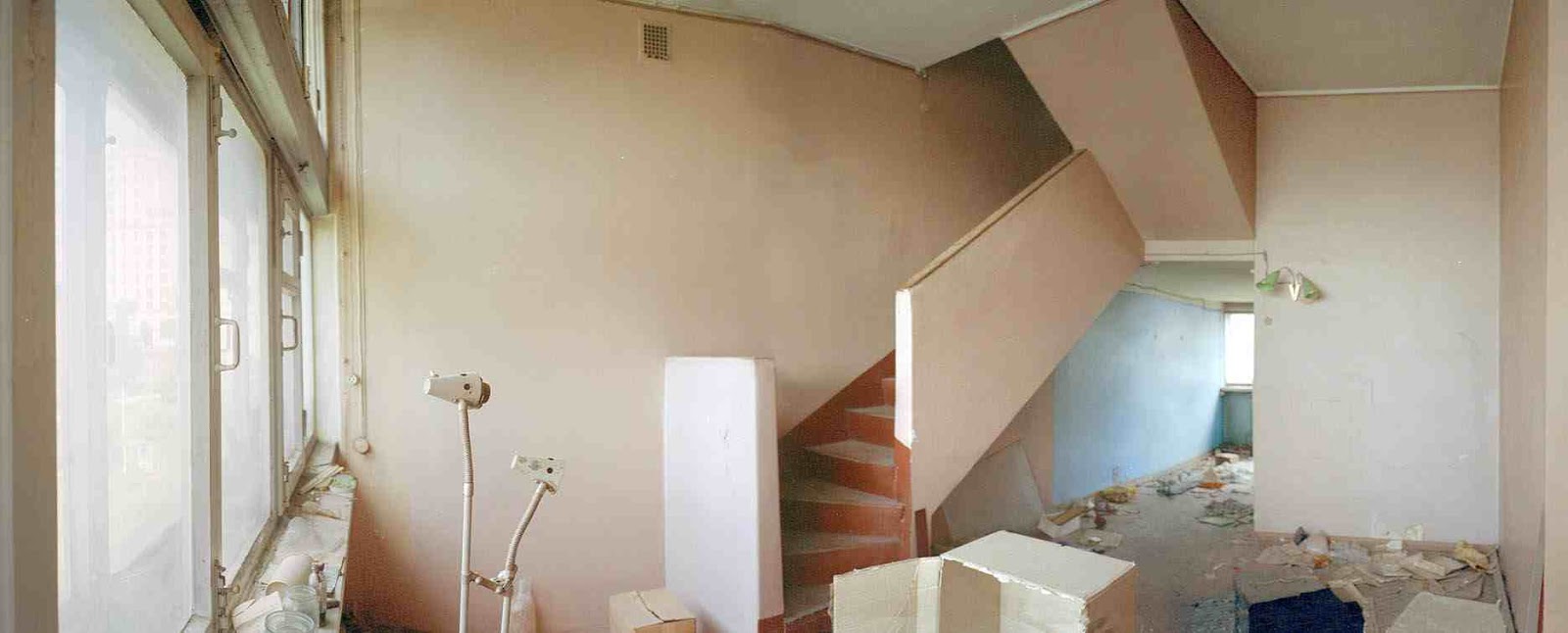 an apartment pre 'restoration'/ 'remont' photograph by Richard Pare