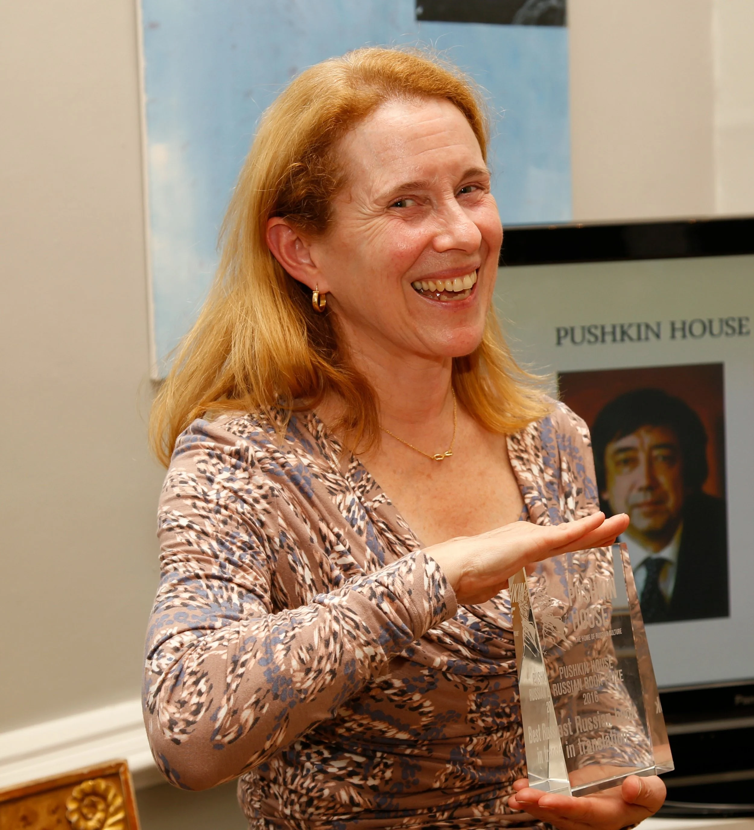 Nora Favorov, translator of Stalin: New Biography of a Dictator (Yale)