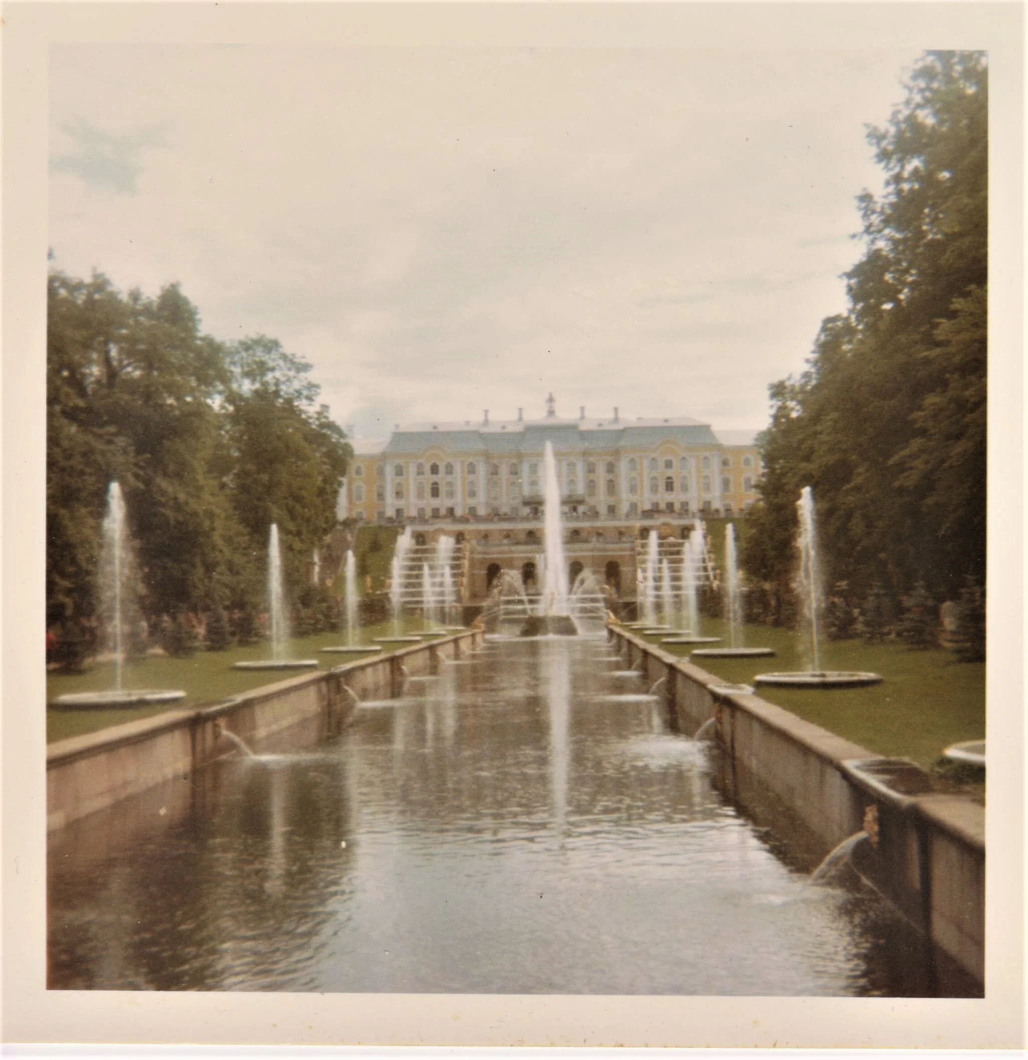 Peterhof (then known as Petrodvorets)