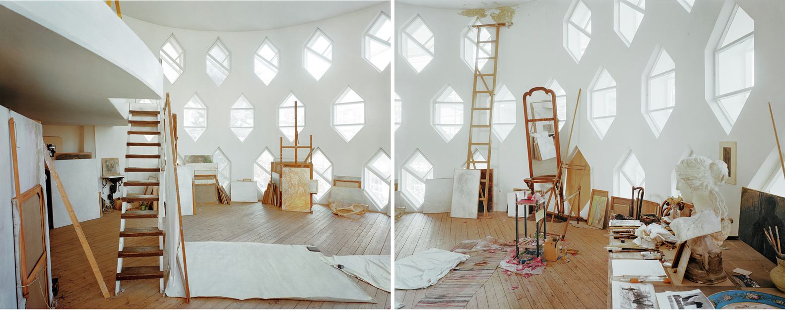 Image by Richard Pare of the Melnikov House