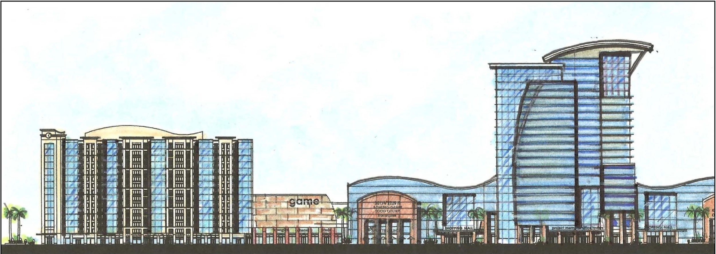 Project Memphis-Office Tower-Mall-Luxury Flats-colored sketch-042112 (2).jpg