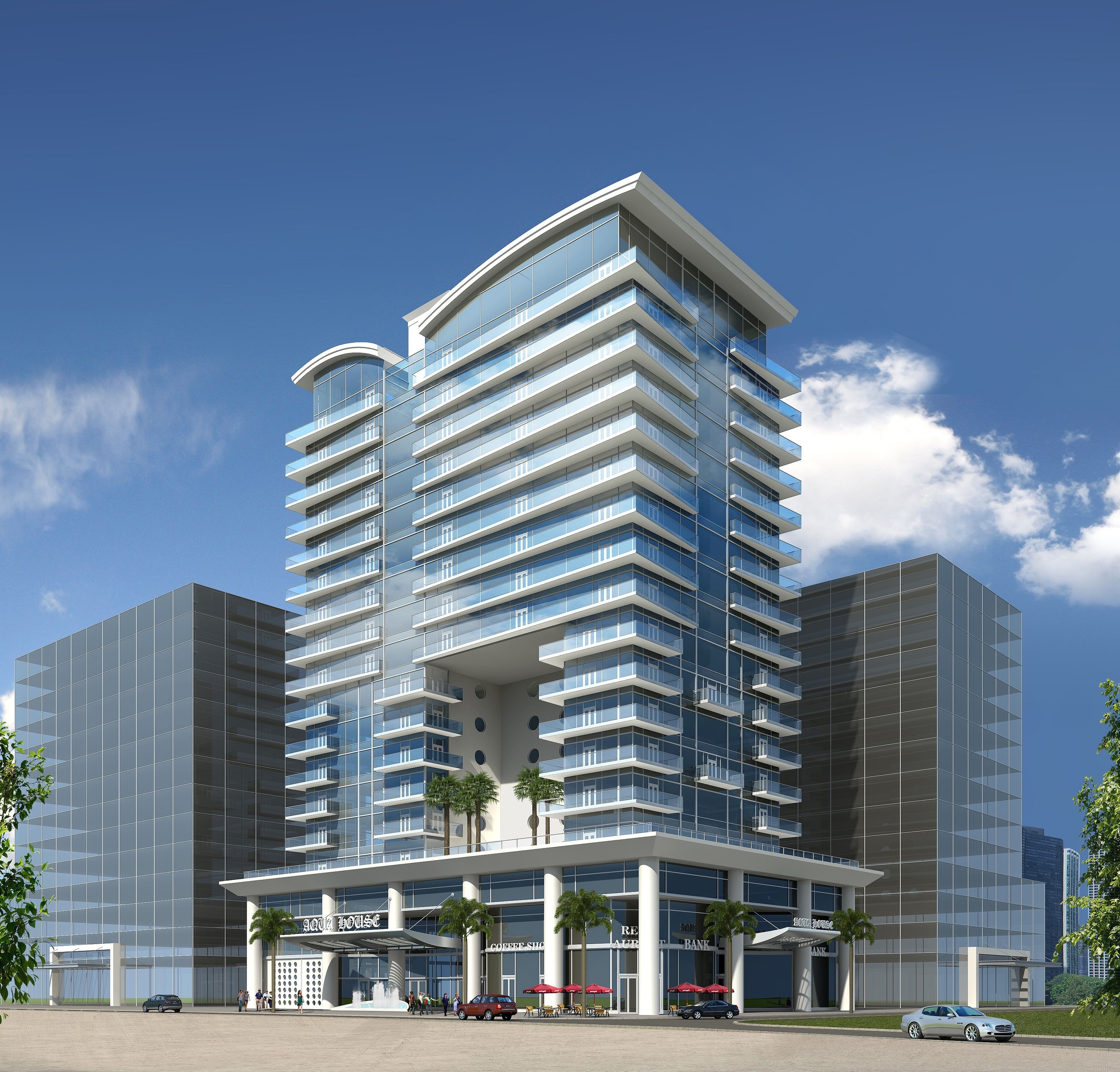 New Luxury Condo-Hotel-Retail Mixed Use Tower