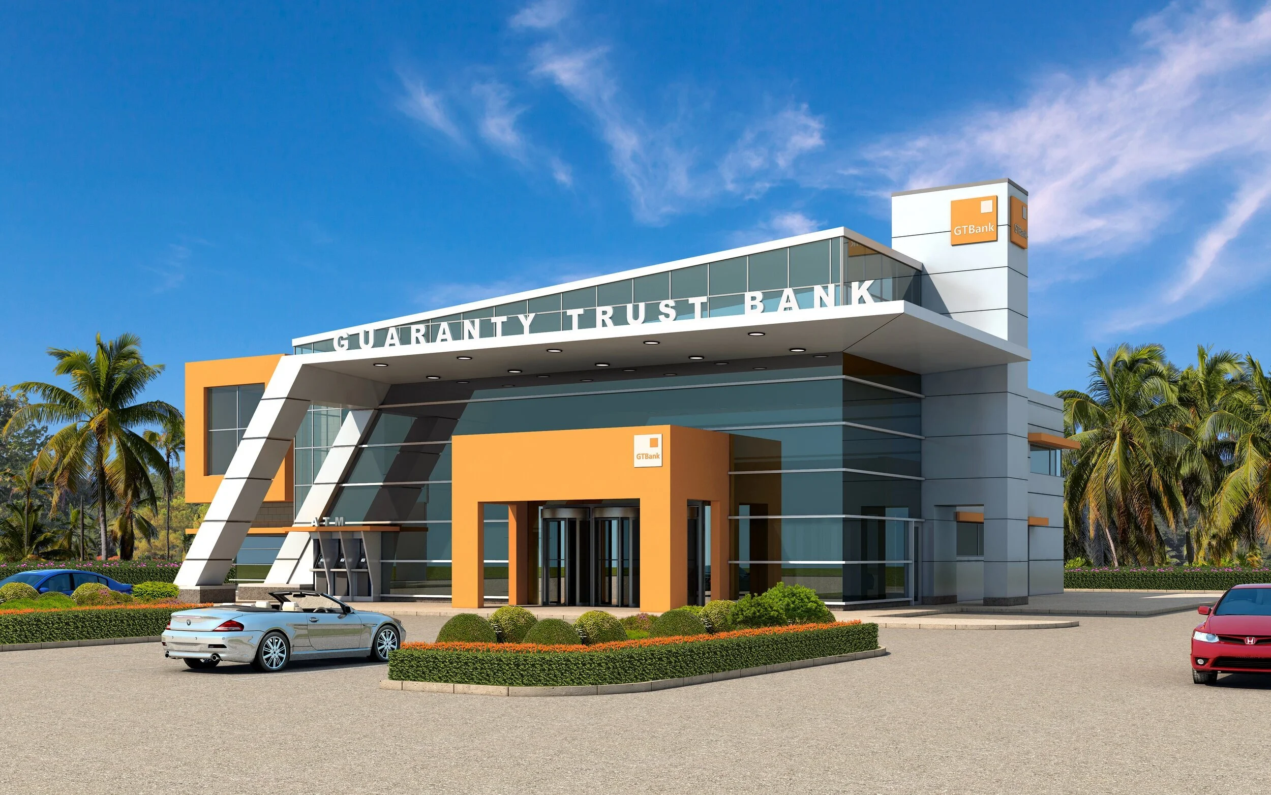 New Bank Branch Building