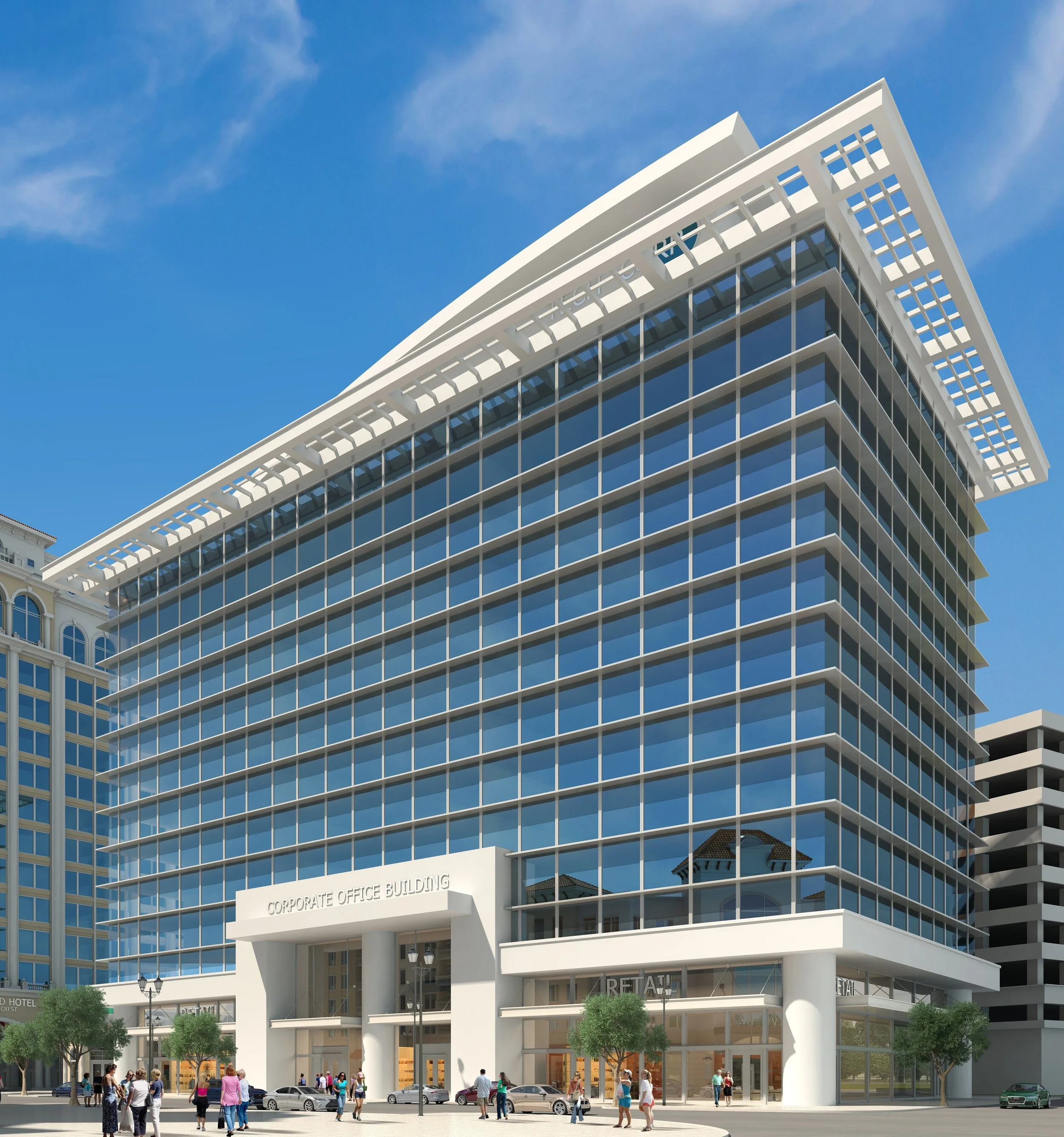 New Corporate Office Building-New Wall International Street Village