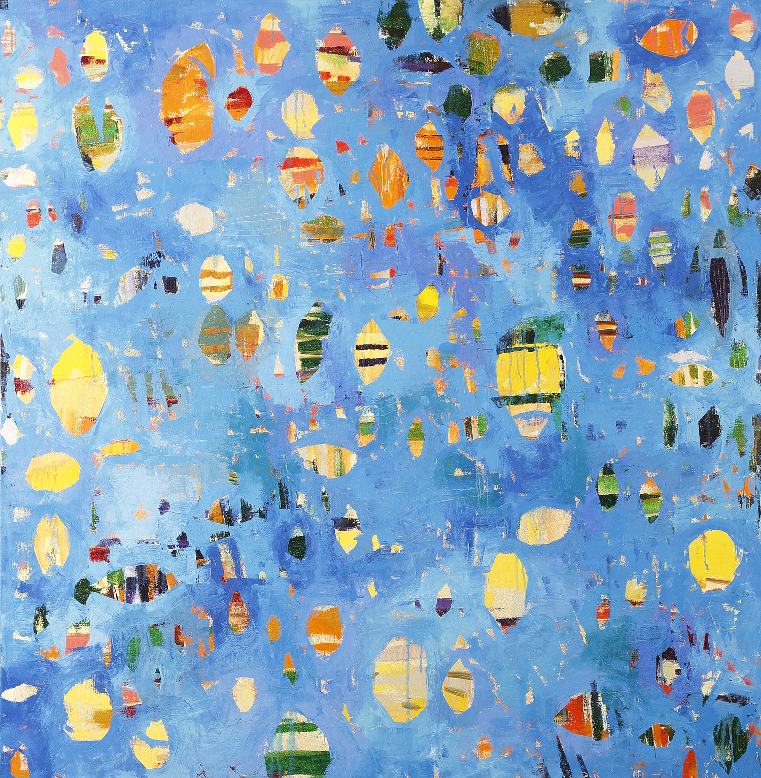 Bombs Away 48 x 48 Oil on canvas Sold