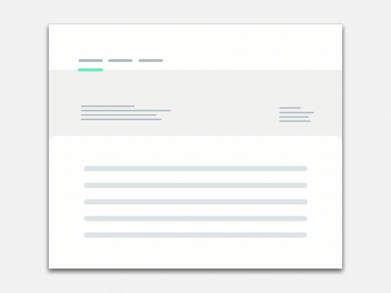 Child / Sub-Child transition