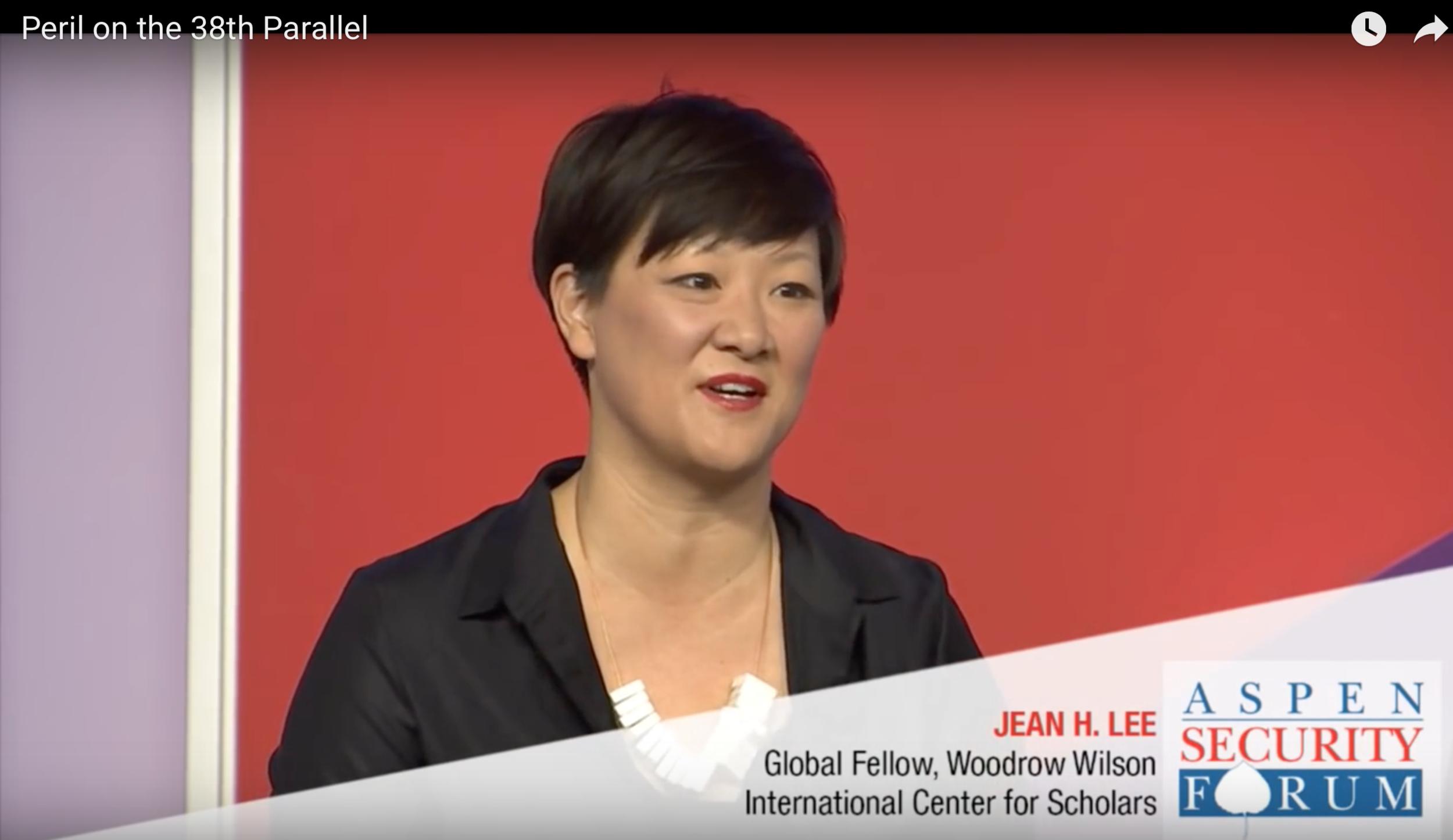 Aspen Security Forum: Peril on the 38th Parallel