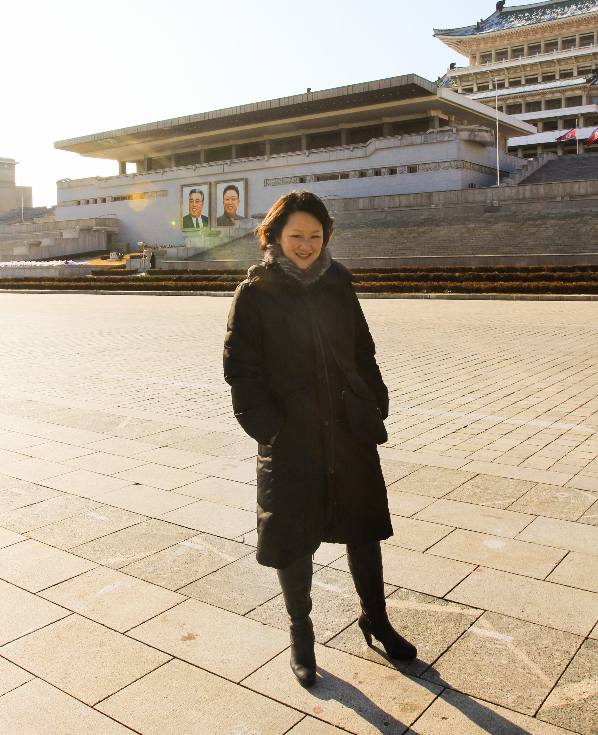  On Kim Il Sung Square 
