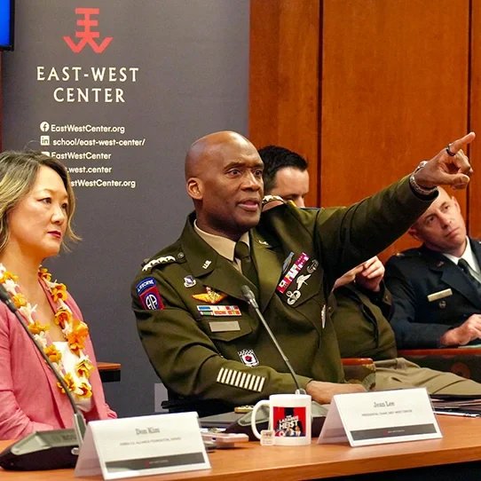 Commander of US and UN Forces in Korea Discusses Alliance Cooperation and Regional Security at East-West Center