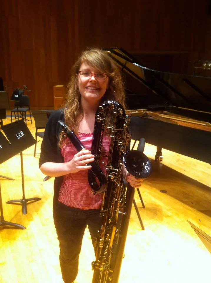 Shortly before giving the US Premeire of Raphael Cendo's Decombres for contrabass clarinet and electronics at June in Buffalo