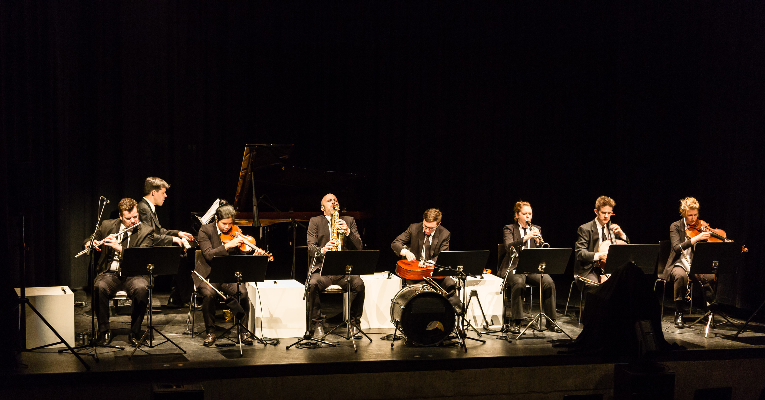  Talea Ensemble performing Steve Takasugi's  Sideshow  in Bludenz, Austria 