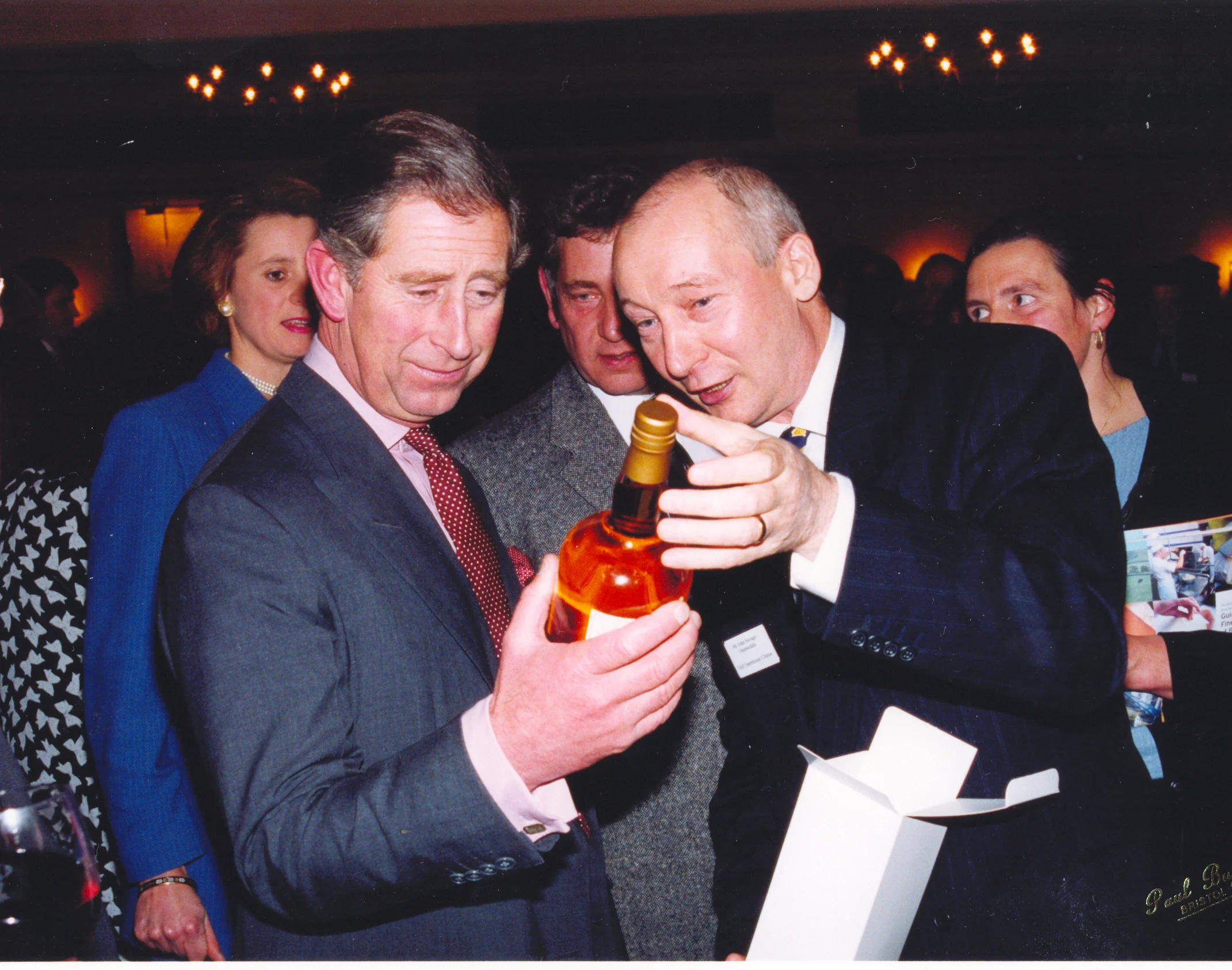 Bottle number 1000 was gifted to HRH Prince Charles