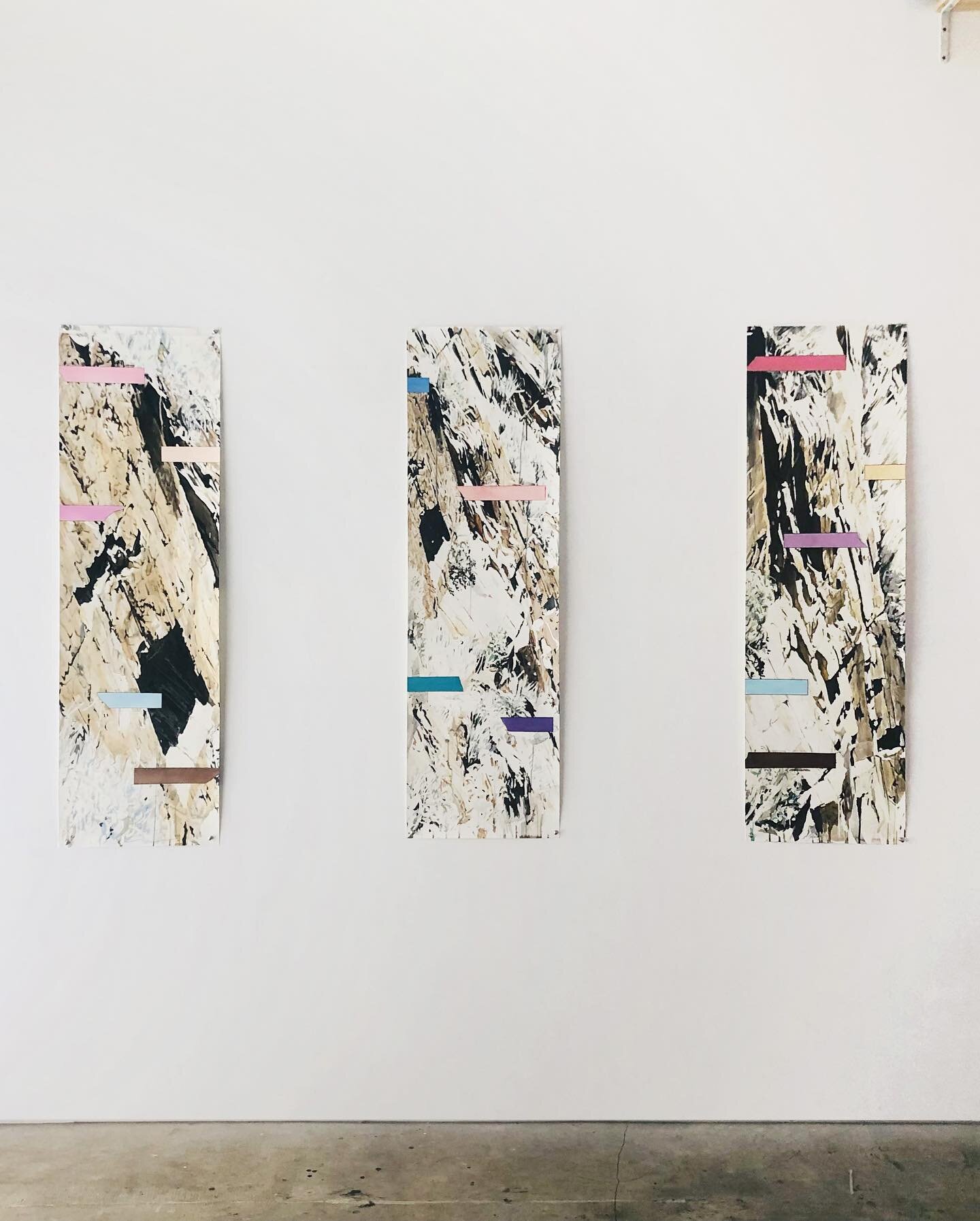 Center-Downward with Tapes #2, #3, #4
Graphite, acrylic, ink, watercolor, silver paint pen on paper
38x127cm (15x50&rdquo;)

Installed at Center-Surround at Koki Arts Tokyo, August 2022

#centersurround @kokiarts @malingallery @carnegiecorp 
#ericlop