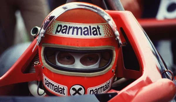 Niki Lauda driving the Brabham