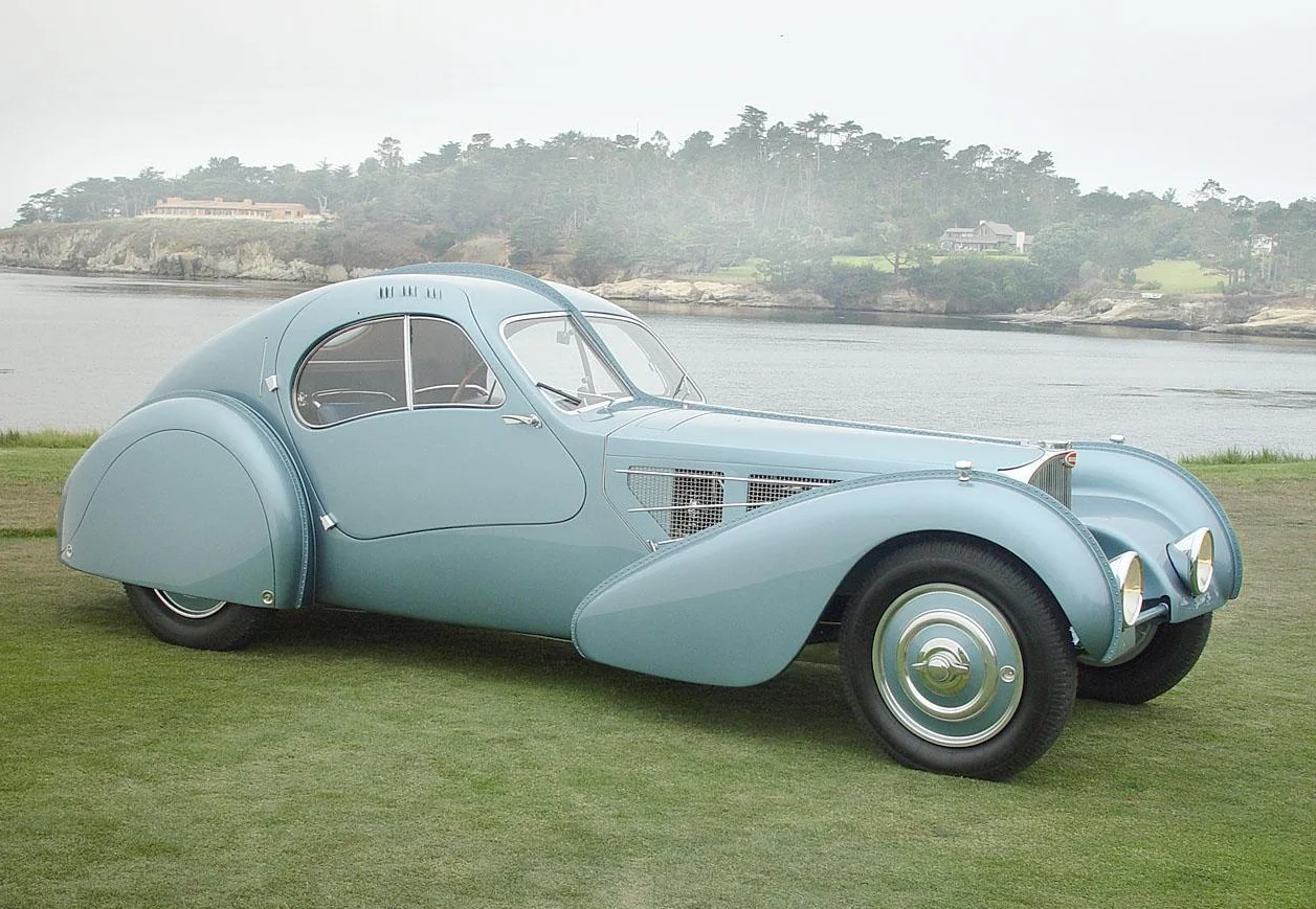 The Atlantic constructed from the remains of the Aerolithe concept car