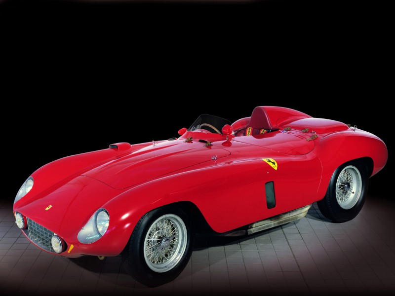 An example of the more powerful, yet fragile Ferrari 121 LM