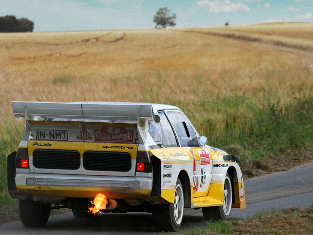 The 1984 85 Audi Sport Quattro S1 Group B Rally Car 95 Customs