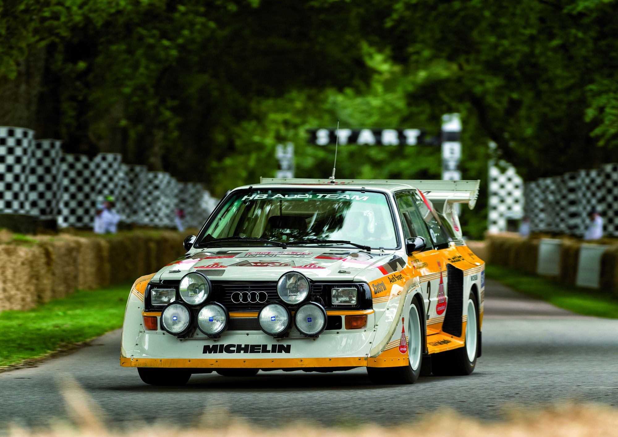 The 1984 85 Audi Sport Quattro S1 Group B Rally Car 95 Customs