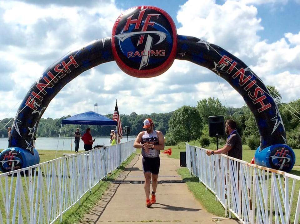 CLIENT finishing 2nd in his age-group recently. Ran pain-free.