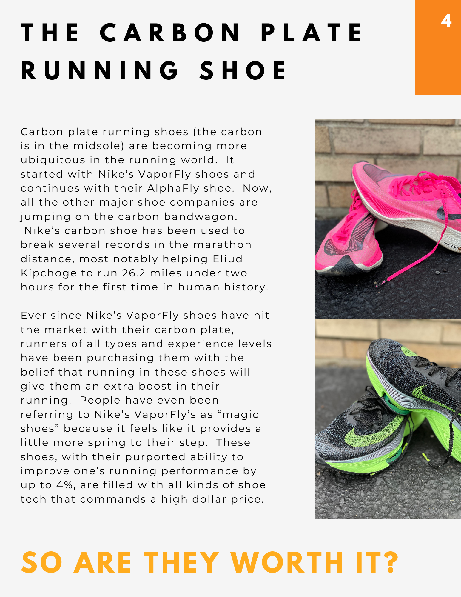 Carbon Plate Running Shoe Will Help You Run Faster — Beyond Exercise