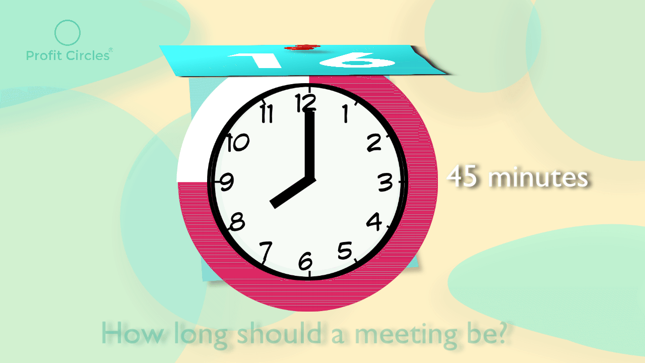 HOW LONG SHOULD A MEETING BE?