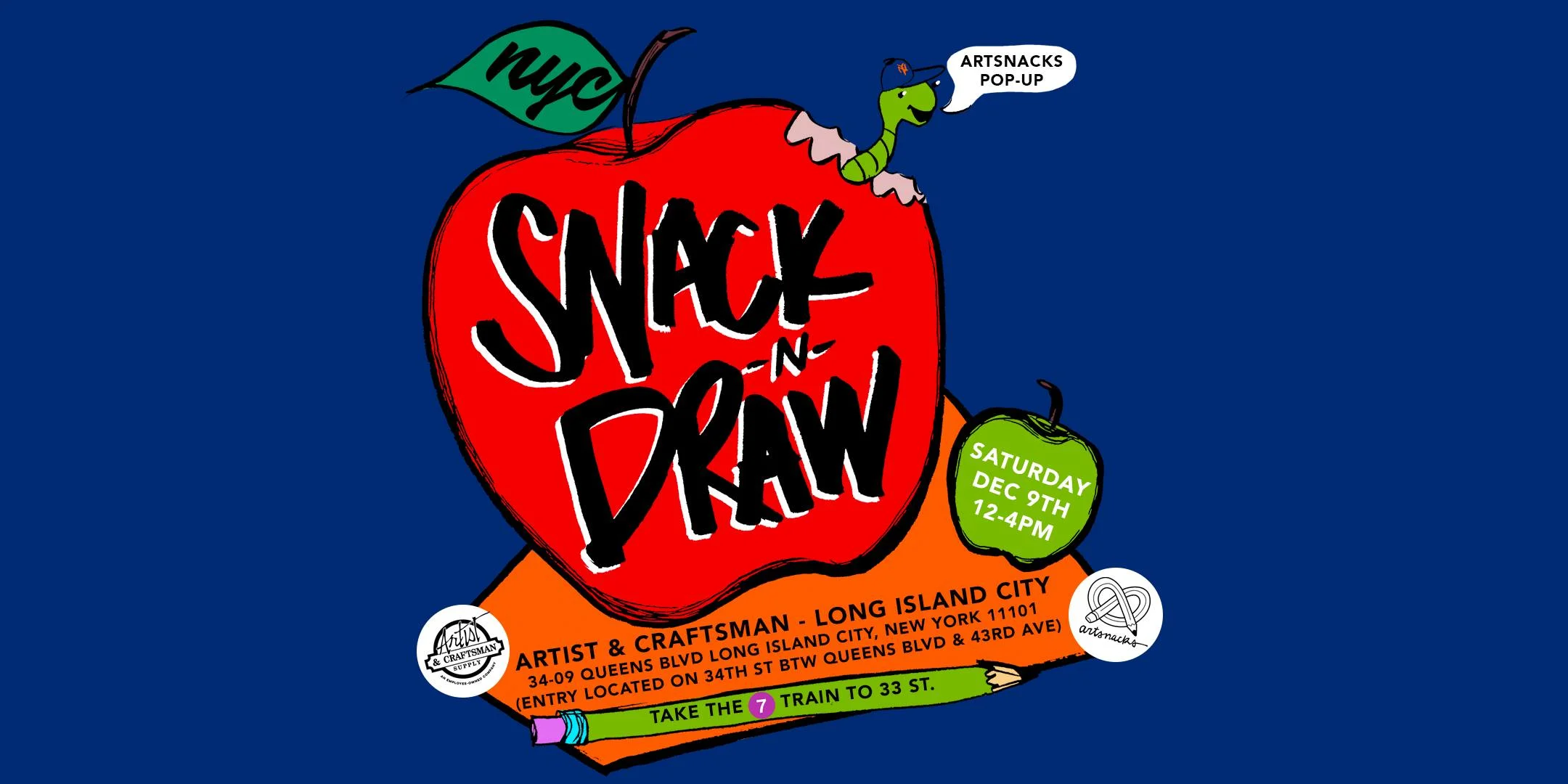 ArtSnacks Pop-Up Snack'n'Draw!