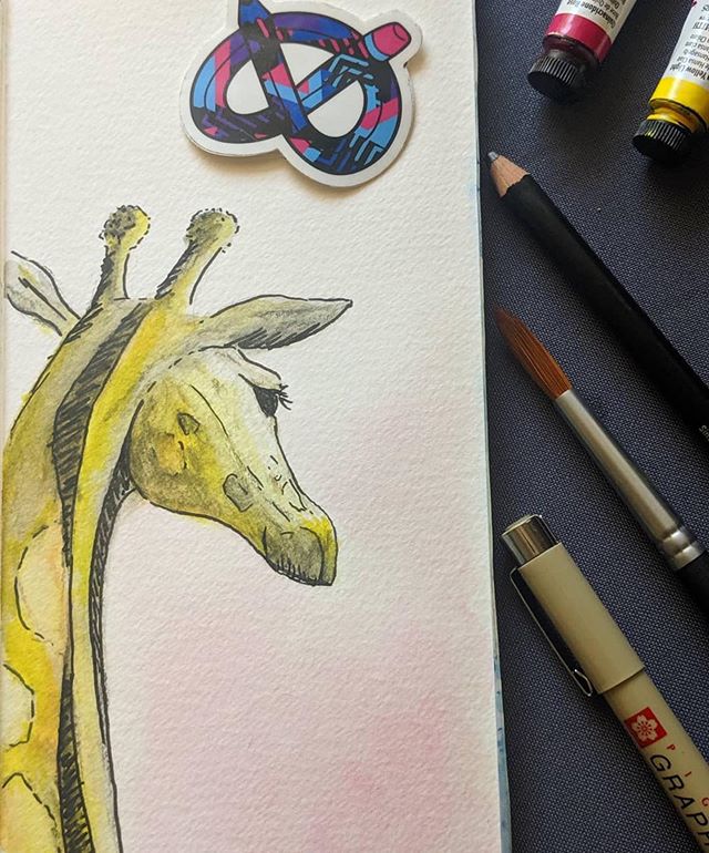 Repost from @thedirtypalette
・・・
Off to a late start on this month's box.

#artsnackschallenge #artsnacks