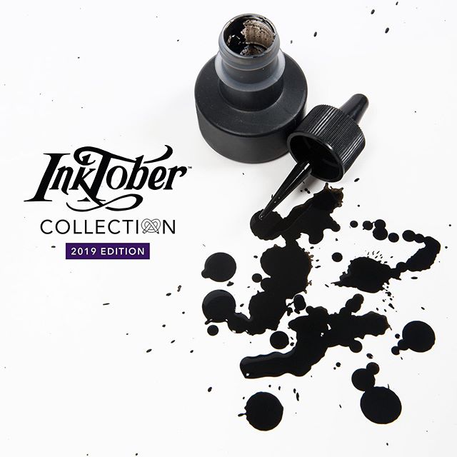 Never participated in Inktober? It&rsquo;s easy, but challenging! There are four simple rules: - Make a drawing in ink using daily prompts.
- Post it online.
- Hashtag it with #Inktober and #Inktober2019.
- Repeat every day of October.
You&rsquo;ll n