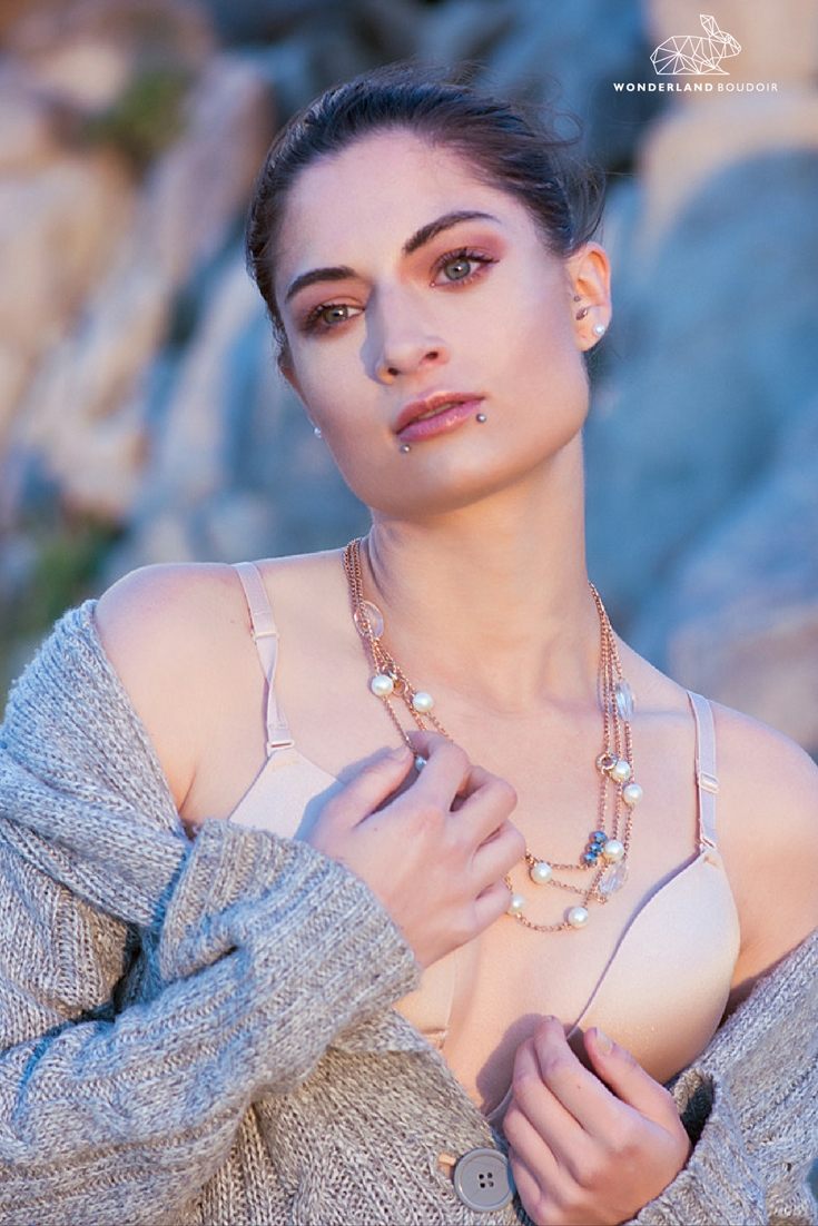 Outdoor Boudoir Session in Joshua Tree