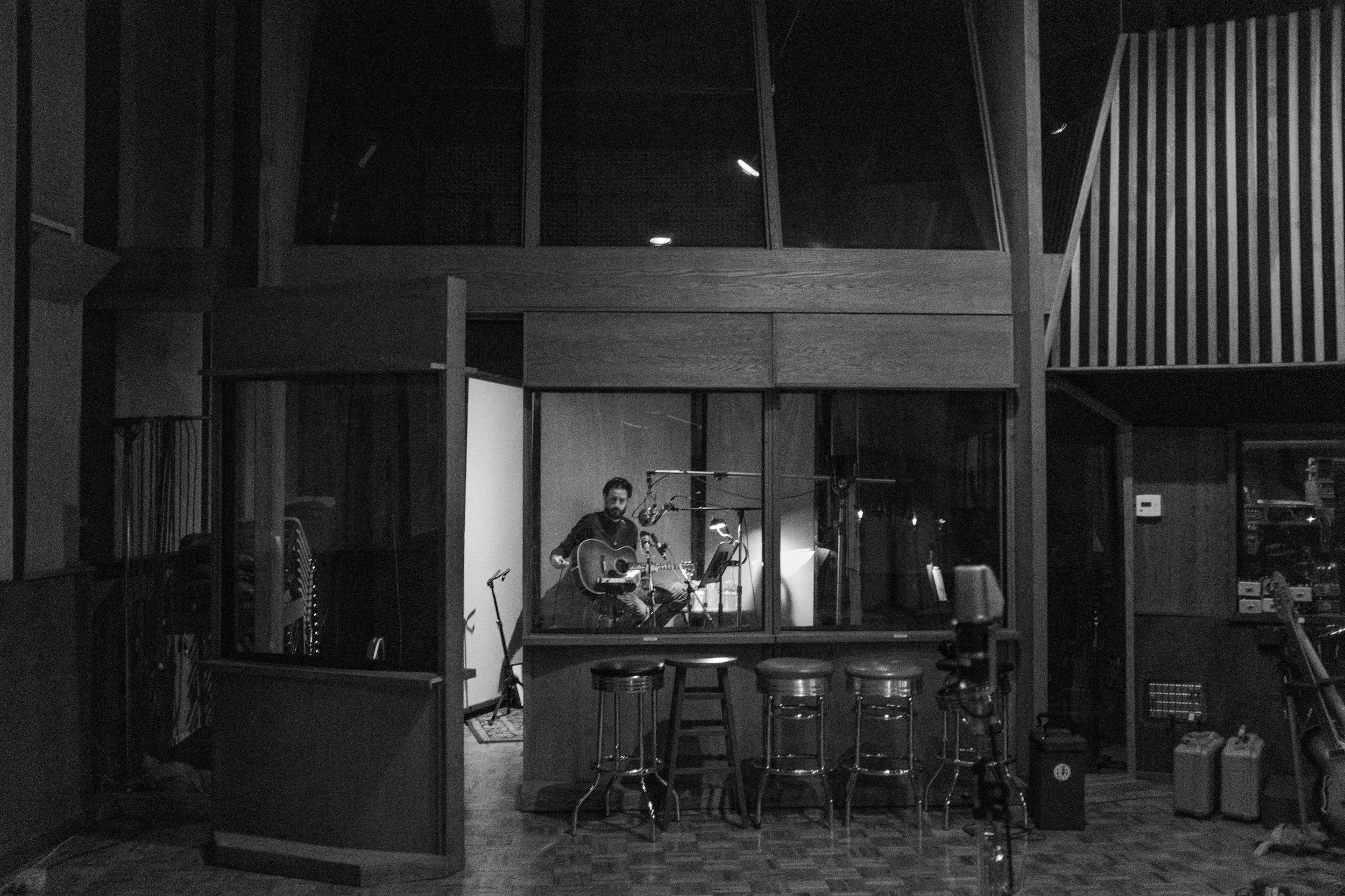 Michael McArthur at United Recording Studios