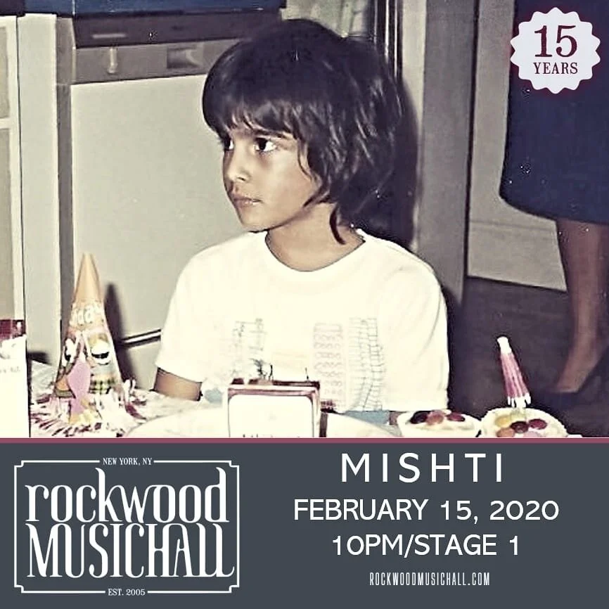 Mishti to perform at Rockwood's 15 Year Anniversary!
